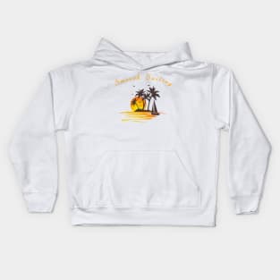 Sailing at Sunset Kids Hoodie